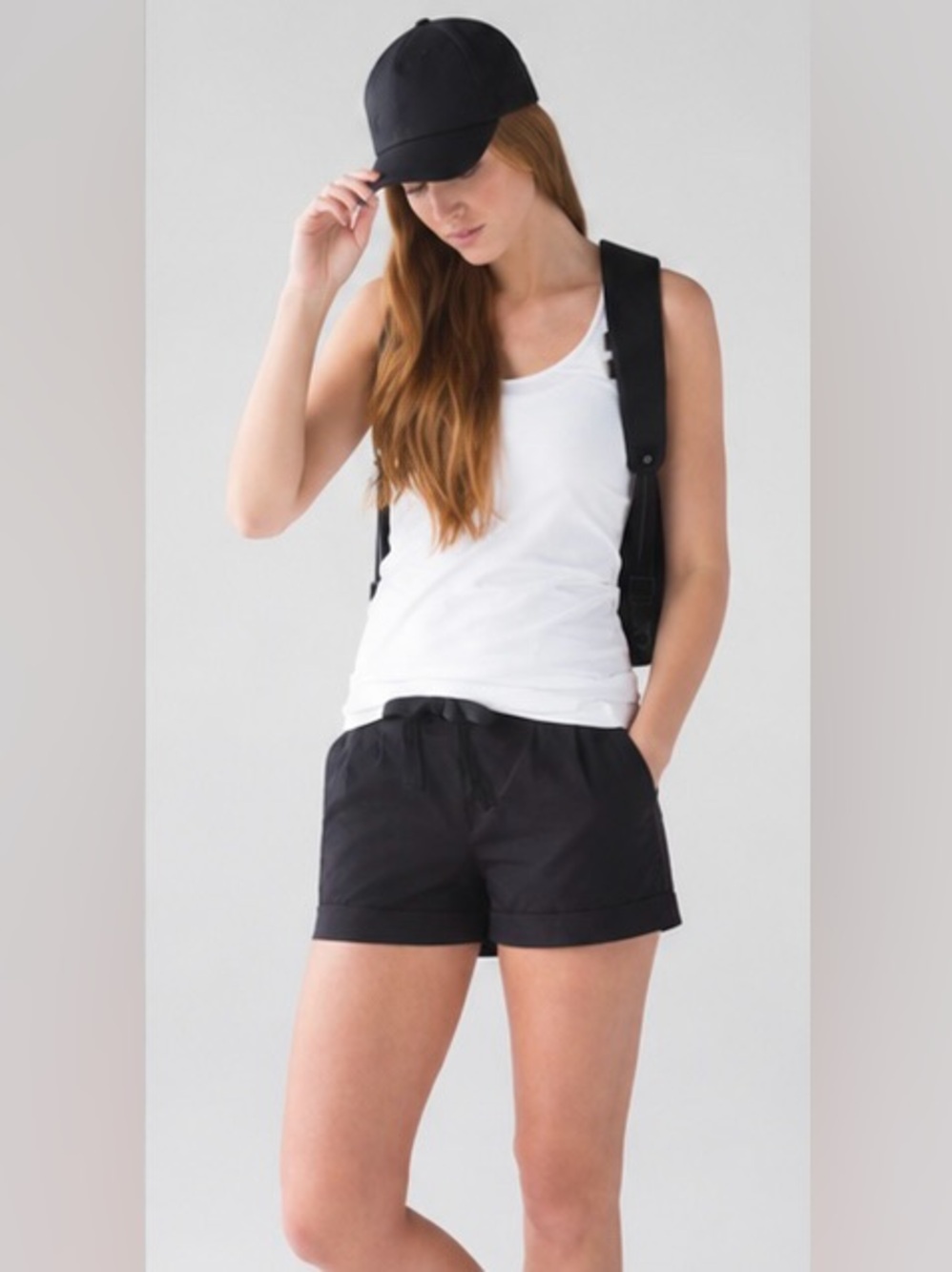 lululemon athletica Black Athletic Shorts